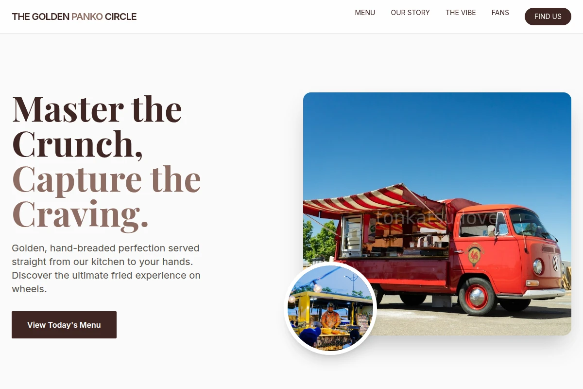 Fryer Food Truck
